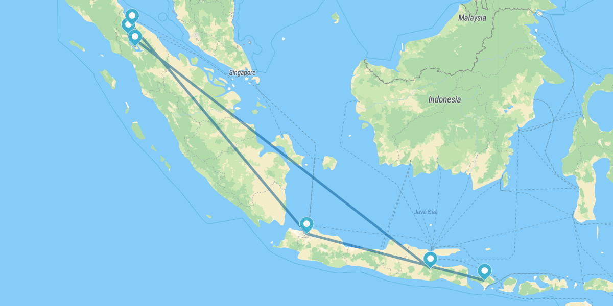 Sumatra e Bali