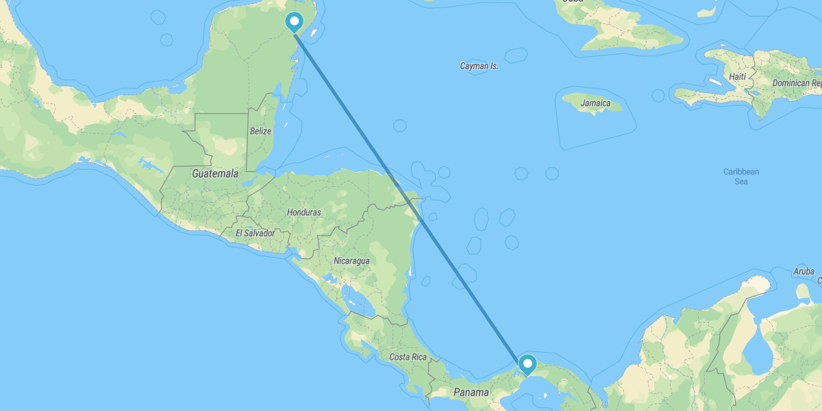 Città di Panama e Riviera Maya