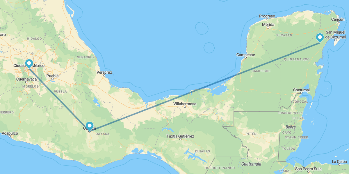 Città del Messico, Oaxaca e Riviera Maya