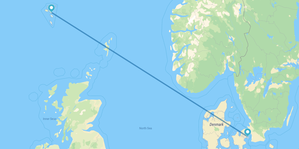 Copenaghen e Isole Faroe