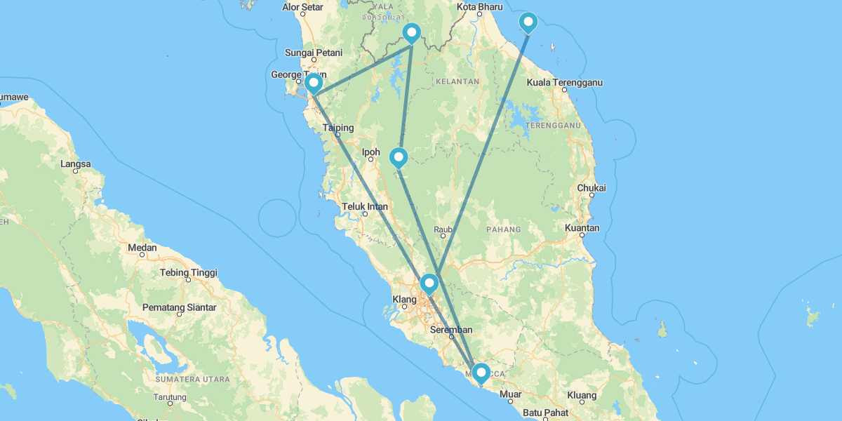 Malesia peninsulare e Isole Perhentian