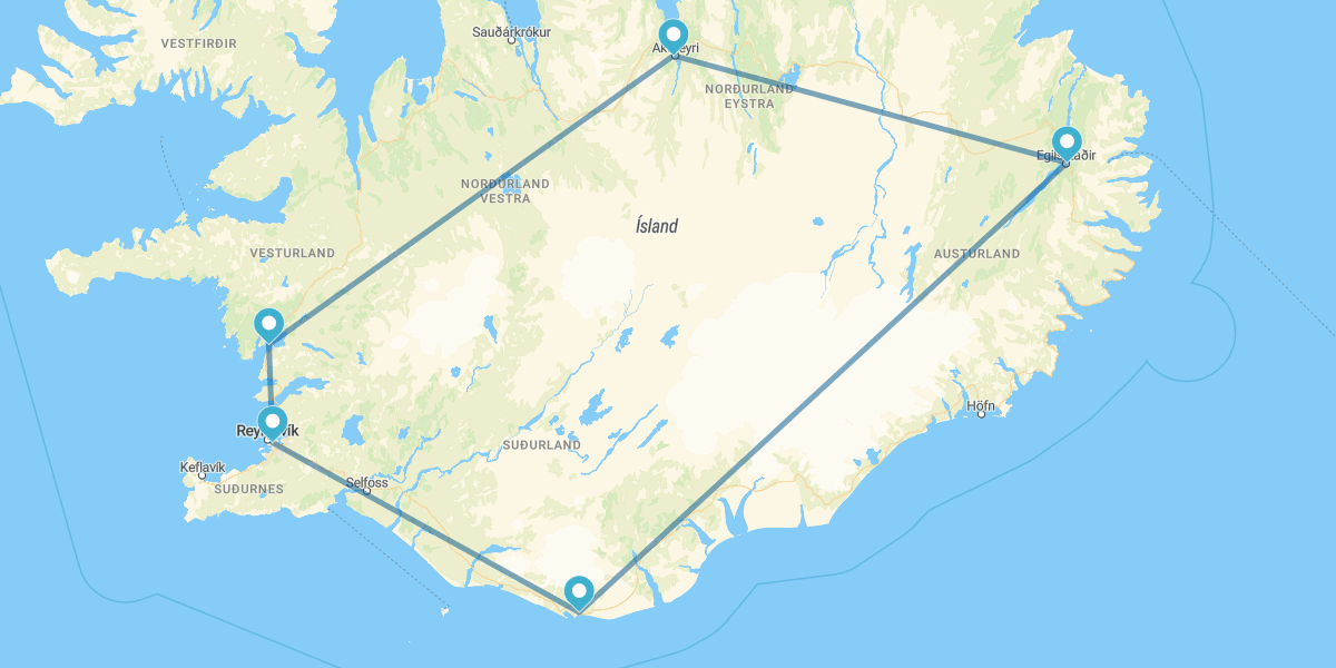 Da Sud a Nord e il Circolo d'Oro