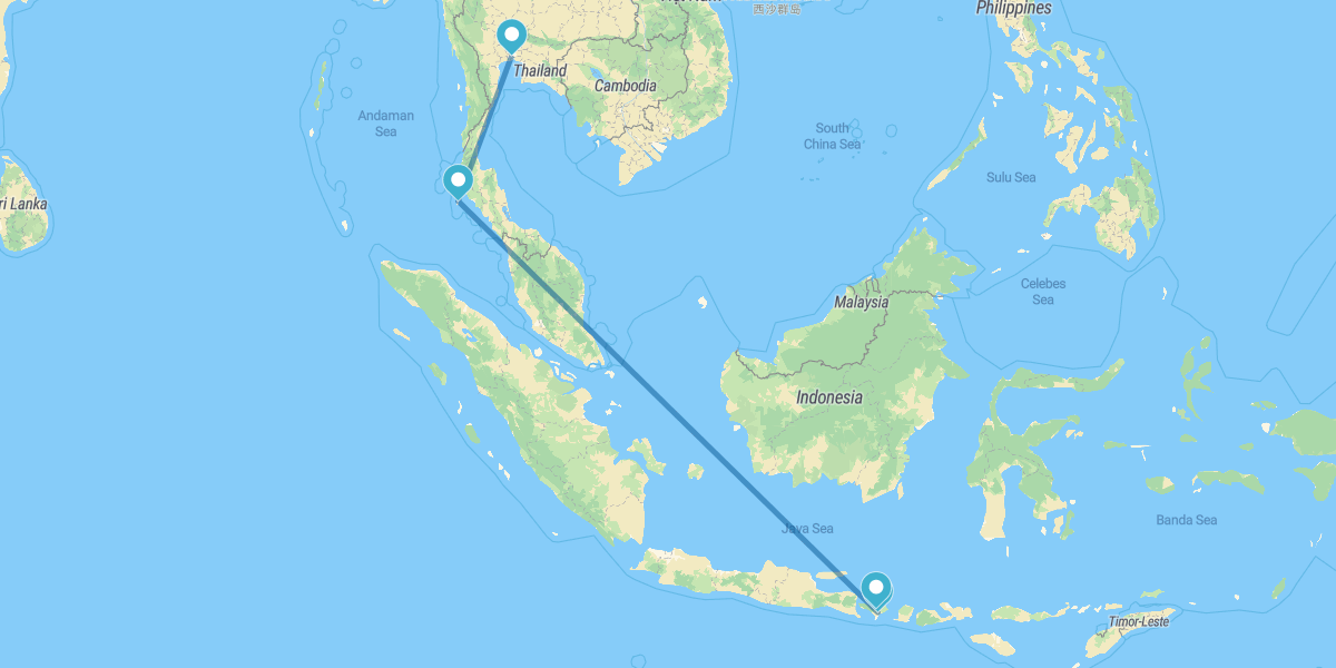Bangkok, Phuket, Ubud e Spiagge del Sud di Bali
