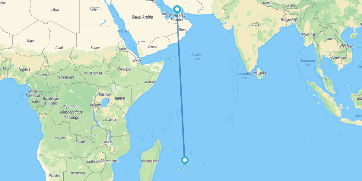 Mauritius e Dubai