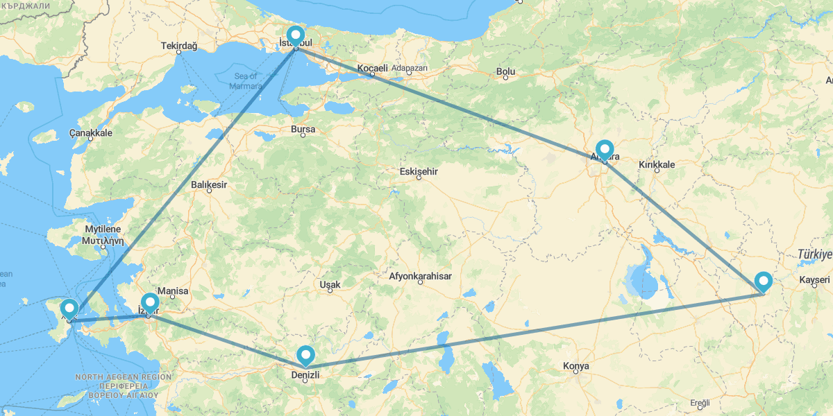 Da Istanbul a Smirne e l’isola di Chios