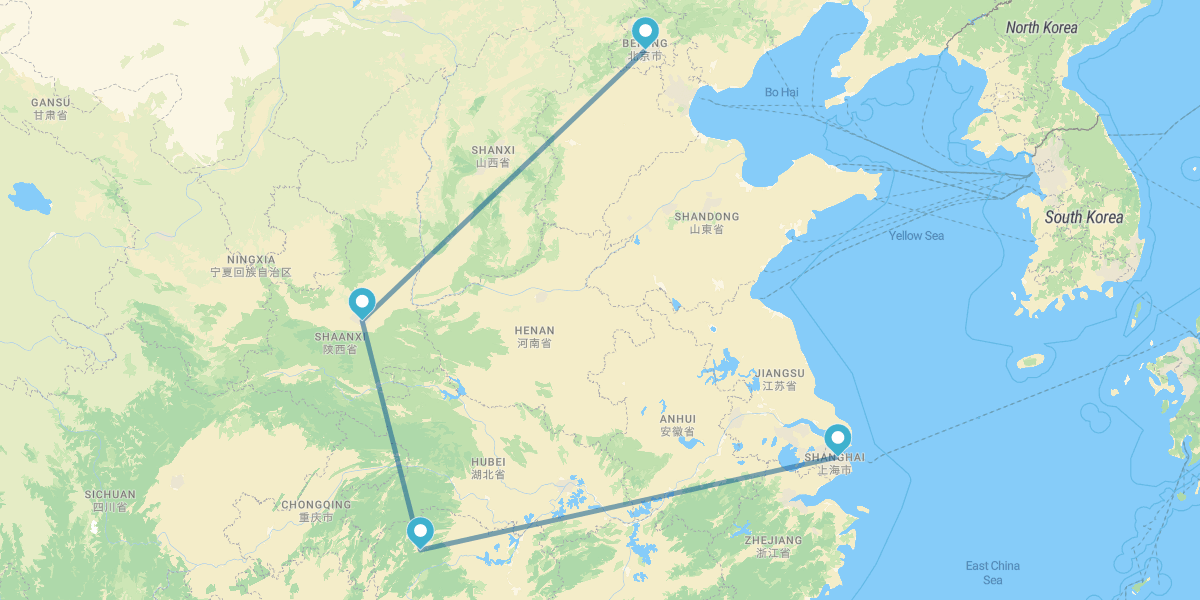 Pechino, Xi’an, Zhangjiajie e Shanghai