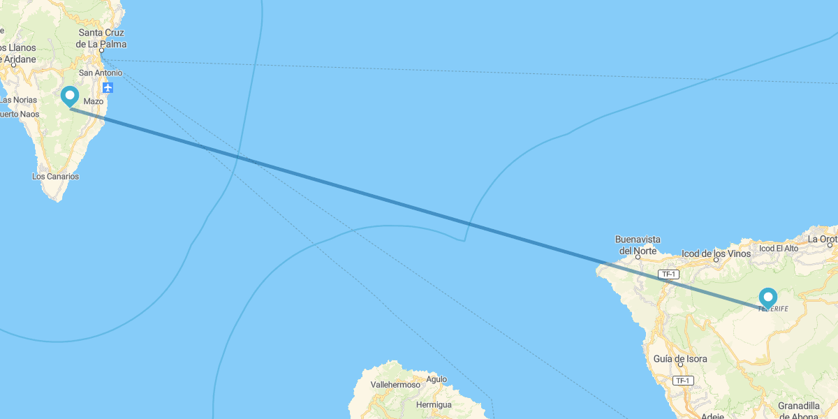 Tenerife e La Palma con auto a noleggio