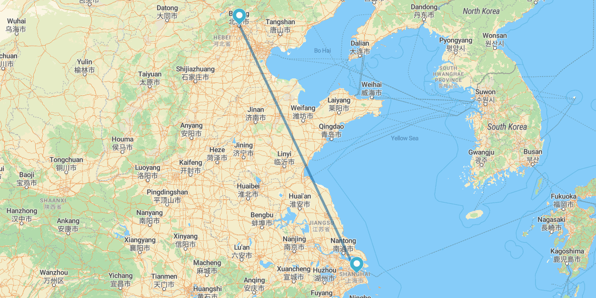 Shanghai e Pechino