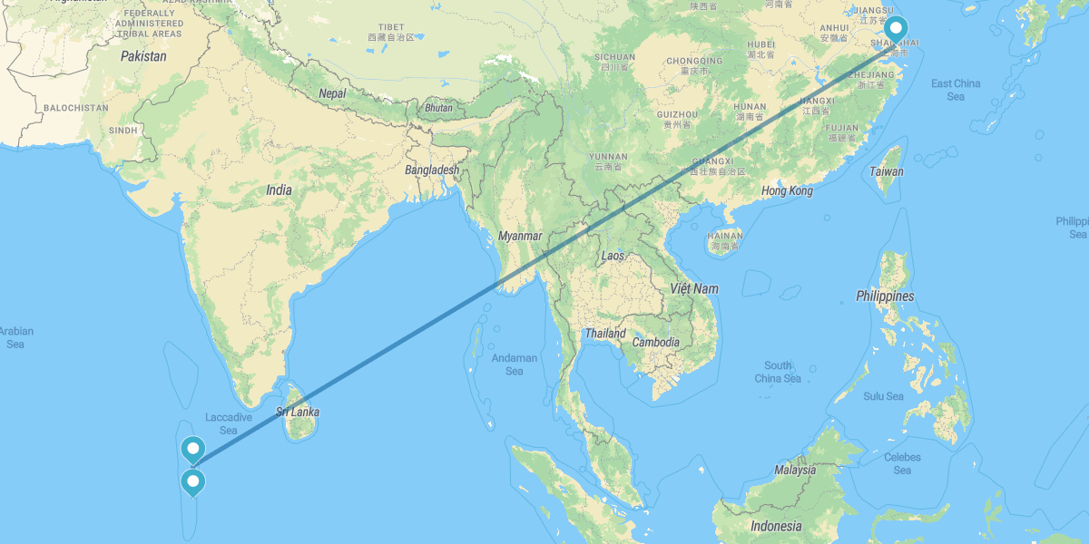 Shanghai e Maldive