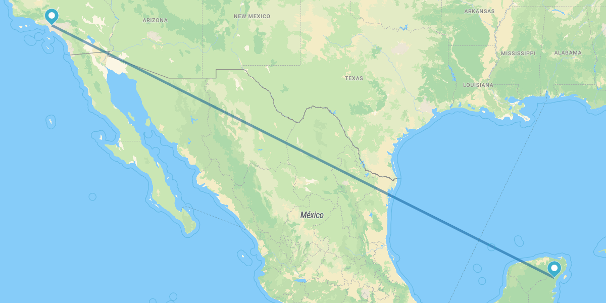 Los Angeles e Riviera Maya