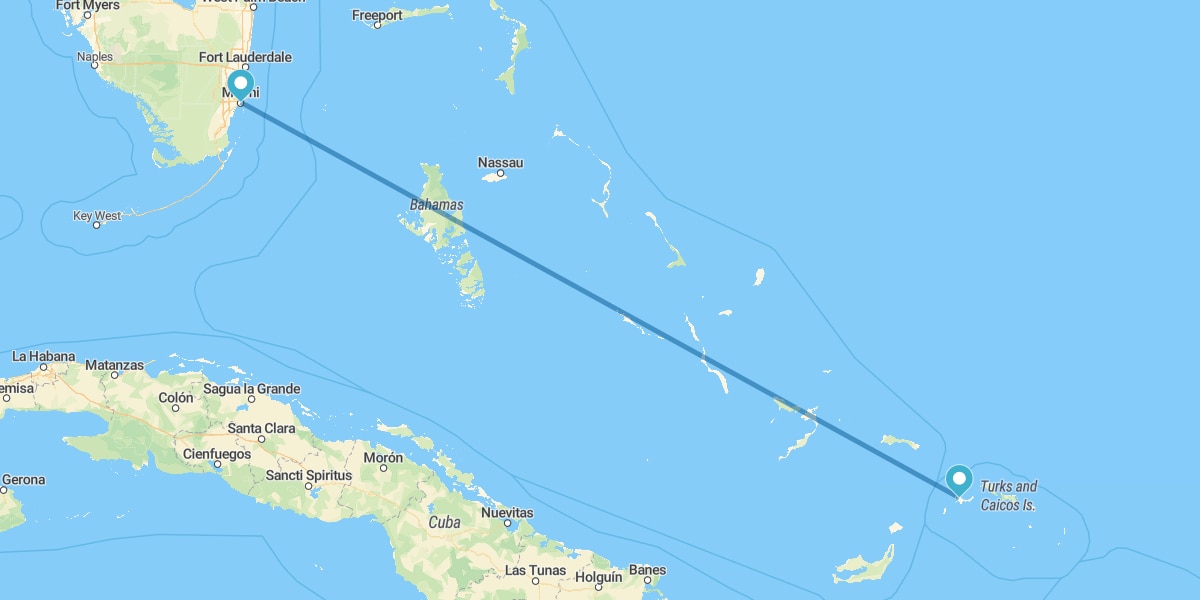 Miami e Providenciales