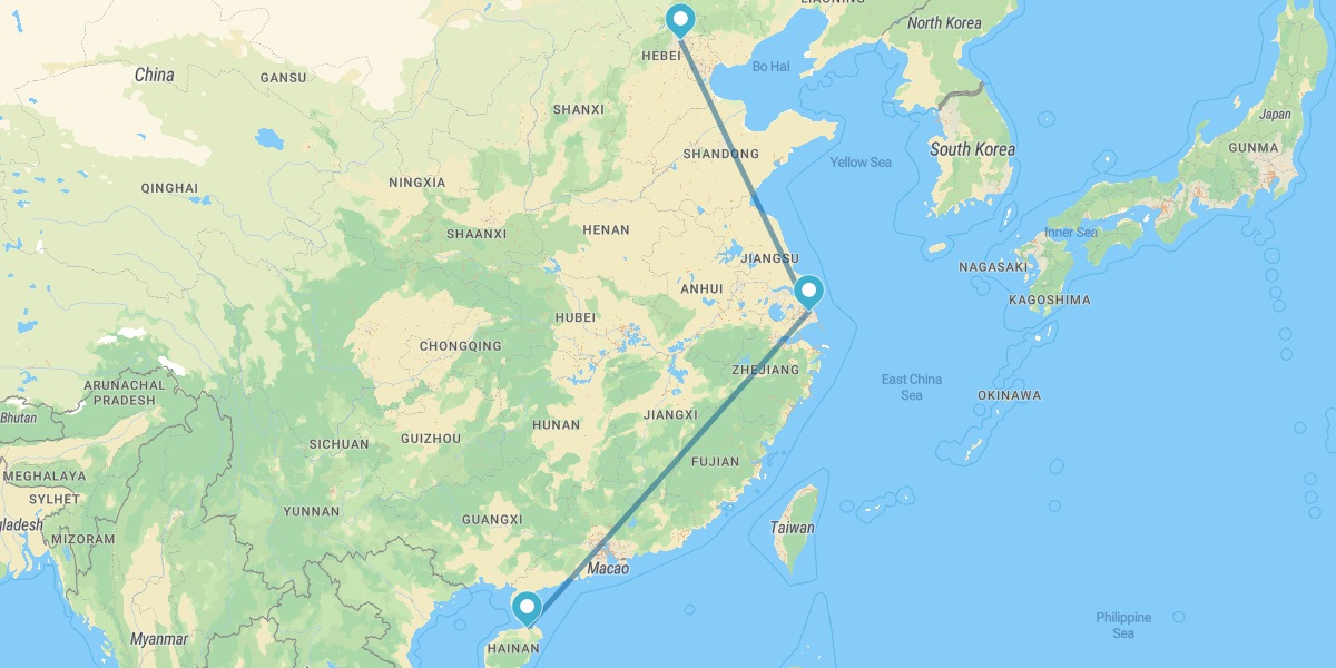 Pechino, Shanghai e le Spiagge di Hainan