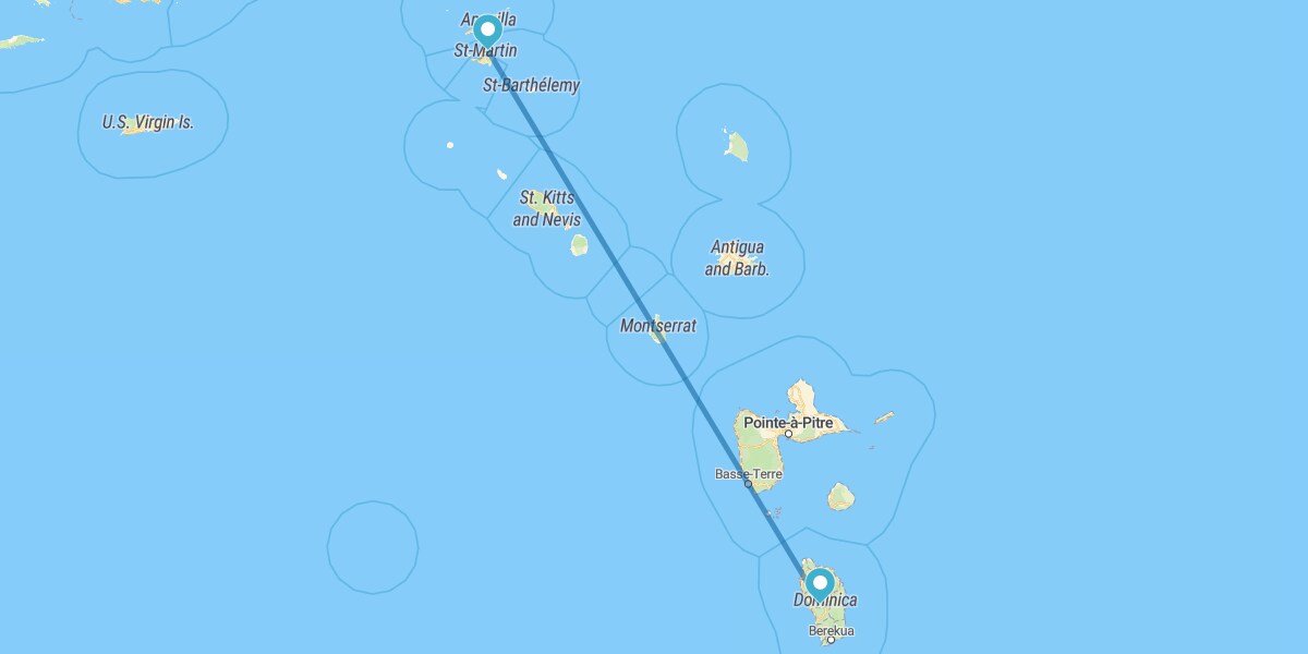 Dominica e Saint Martin