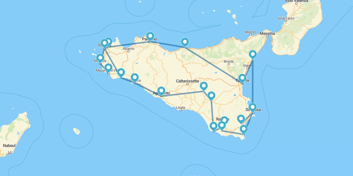 Il Grande percorso in Sicilia