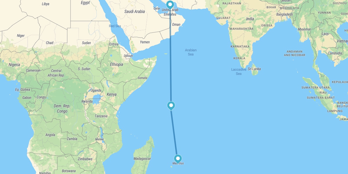 Mauritius, Seychelles e Dubai