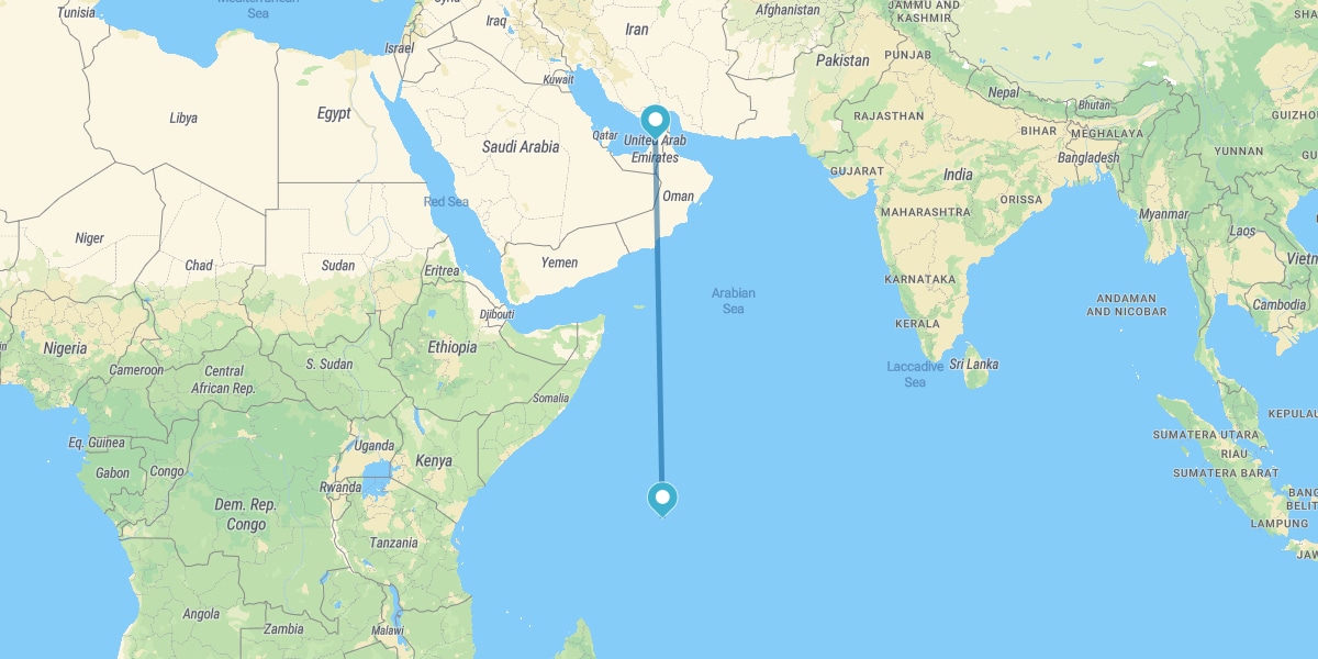 Dubai e Seychelles (Praslin)