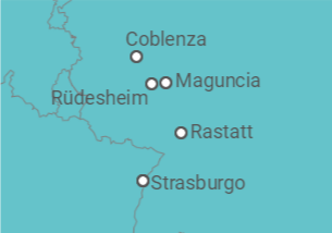 Itinerario della crociera Germania - CroisiEurope