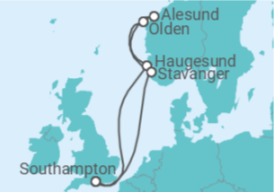 Itinerario della crociera Norvegia - Disney Cruise Line