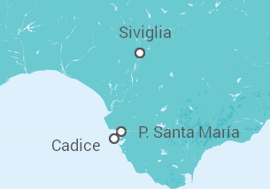 Itinerario della crociera Spagna - CroisiEurope