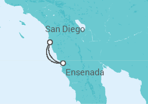 Itinerario della crociera Alaska - Disney Cruise Line