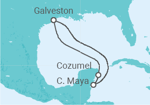 Itinerario della crociera Messico - MSC Crociere