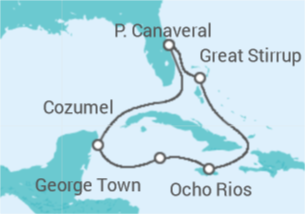 Itinerario della crociera Giamaica, Isole Cayman, Messico - NCL Norwegian Cruise Line
