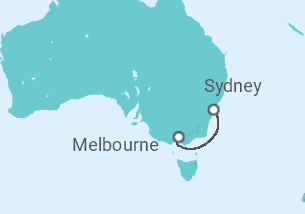 Itinerario della crociera Australia - Princess Cruises