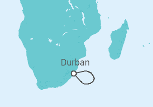 Itinerario della crociera Sudafrica - MSC Crociere