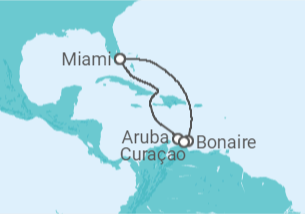Itinerario della crociera Aruba, Curaçao, Bonaire, Sint Eustatius e Saba - Celebrity Cruises