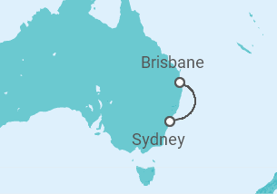 Itinerario della crociera Australia - Princess Cruises
