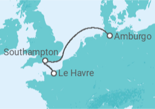Itinerario della crociera Regno Unito - MSC Crociere
