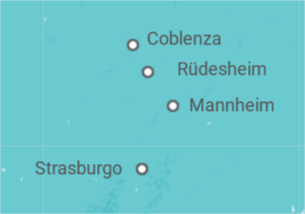 Itinerario della crociera Germania - CroisiEurope