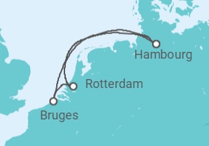 Itinerario della crociera Norvegia - AIDA