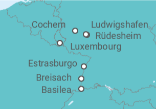 Itinerario della crociera Danimarca, Germania, Polonia, Lituania - Regent Seven Seas