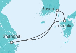 Itinerario della crociera Giappone, Corea del Sud - MSC Crociere