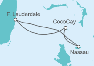 Itinerario della crociera Bahamas - Royal Caribbean