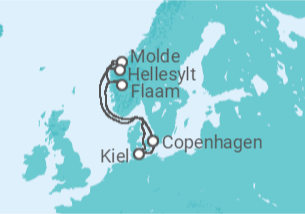 Itinerario della crociera Norvegia, Germania Bevande Incluse - MSC Crociere