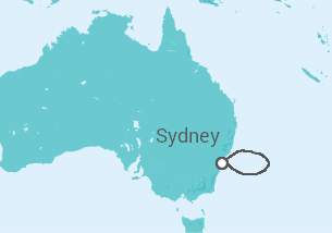 Itinerario della crociera Australia - Carnival Cruise Line