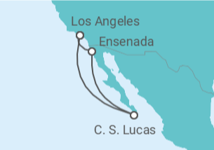 Itinerario della crociera Messico - Carnival Cruise Line