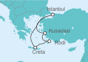 Itinerario della crociera Turchia, Grecia - Costa Crociere