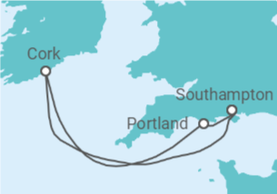 Itinerario della crociera Irlanda - MSC Crociere
