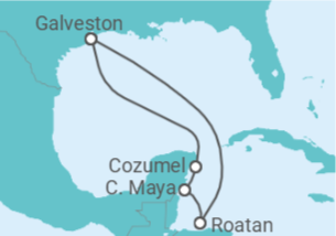 Itinerario della crociera Messico - Carnival Cruise Line