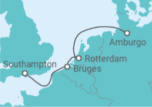 Itinerario della crociera Olanda, Belgio - Explora Journeys