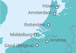 Itinerario della crociera Olanda - AmaWaterways