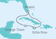 Itinerario della crociera Isole Cayman, Giamaica - Carnival Cruise Line