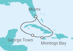 Itinerario della crociera Giamaica, Isole Cayman - Carnival Cruise Line