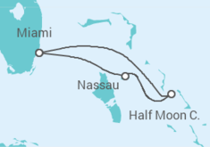 Itinerario della crociera Bahamas - Carnival Cruise Line