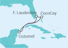 Itinerario della crociera Messico - Royal Caribbean