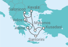 Itinerario della crociera Grecia, Turchia - Celebrity Cruises