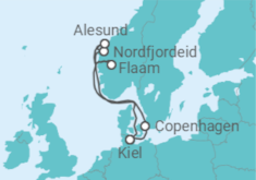 Itinerario della crociera Norvegia, Germania - MSC Crociere